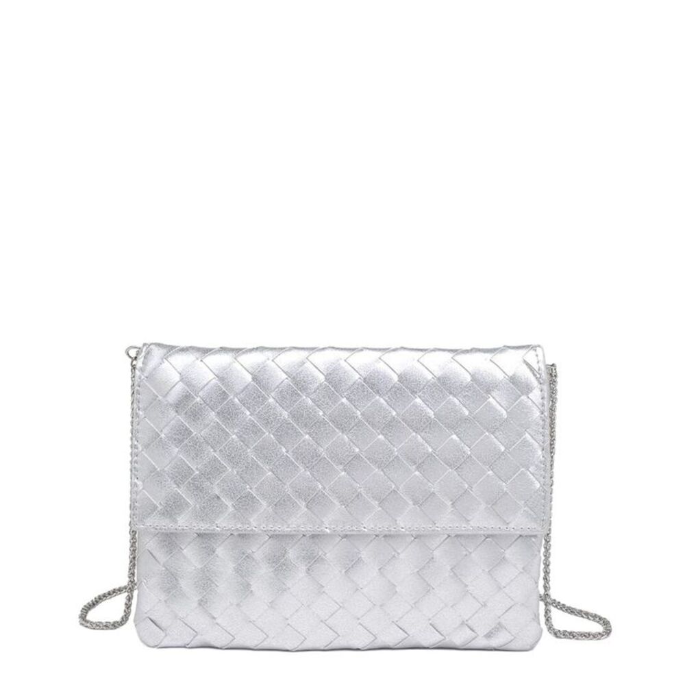 Urban Expressions Ivy Clutch, Silver